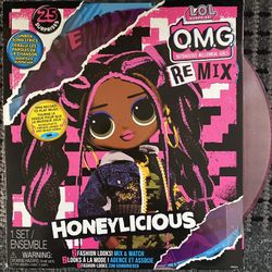 L.O.L. Surprise! O.M.G. Remix Honeylicious Fashion Doll- 25 Surprises with Music