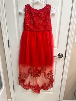 Red Dress size 8-10 kids $15