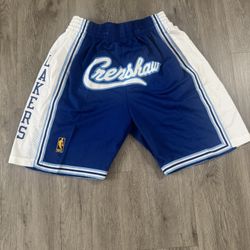 Lakers Crenshaw Basketball Shorts 