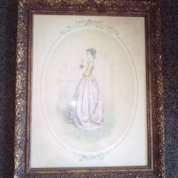 Antique Advertisement Lithograph