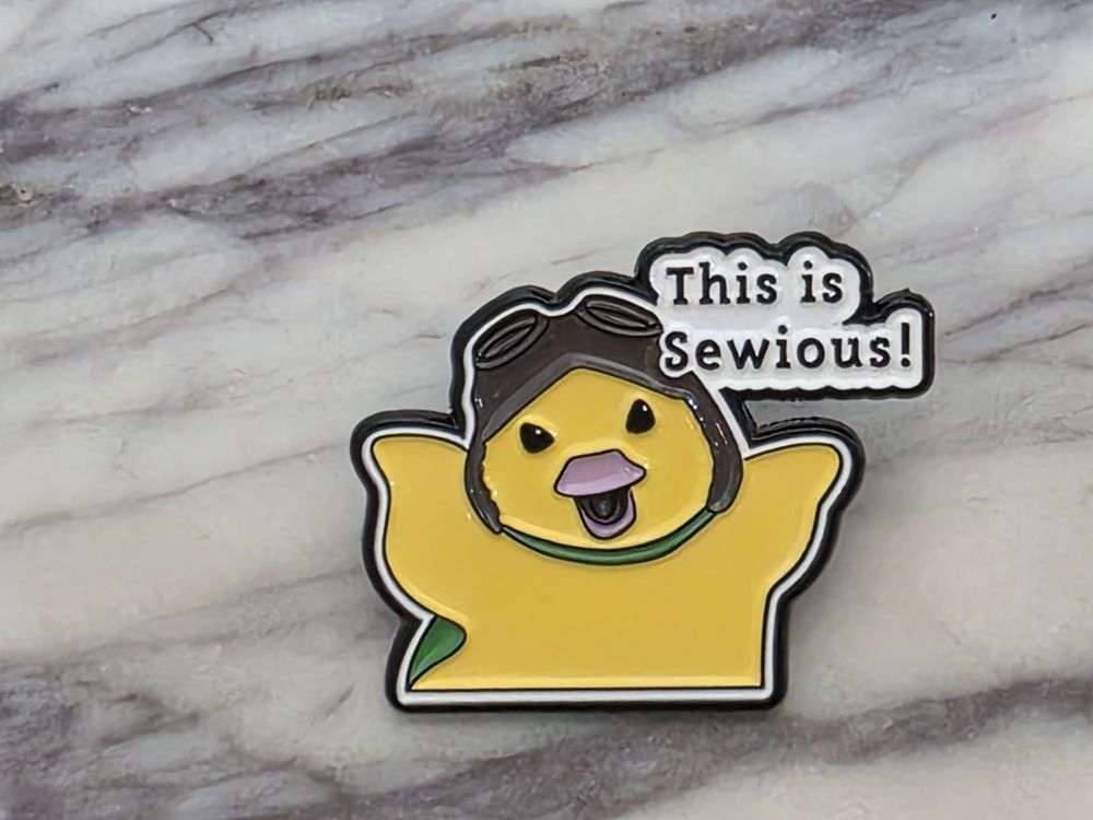 Wonder Pets Duck This Is Sewious Enamel Pin