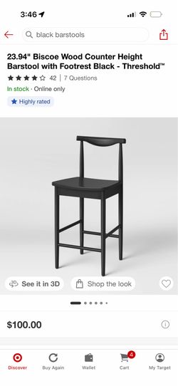 4 Biscoe Barstools