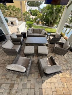 Outdoor Nazime Rattan Sofa Seating Group