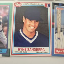 Ryne Sandberg Card Lot