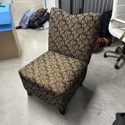 Asymmetrical Accent Side Chair