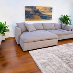 Latge Down Feather Sectional- Very Clean-🛻 Delivery Available🛻
