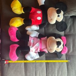 NEVER USED! Mickey And Minnie. Disney. 