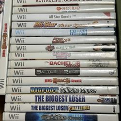Nintendo Wii Games $10’each