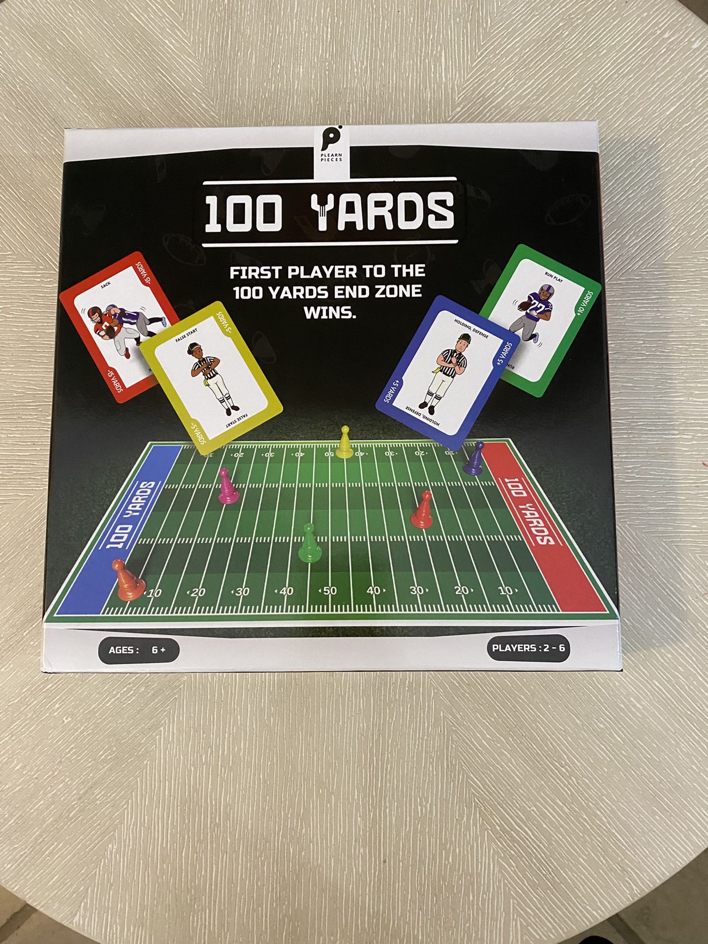 100 Yards Football Board Game