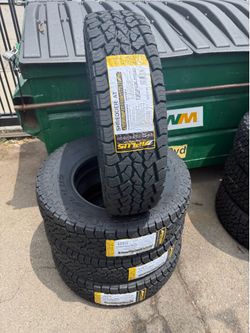 SET OF 4 APLUS SHREDDER A/T LT235/80/17 ALL SEASON ON SALE