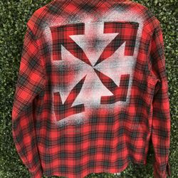 Off-white Flannel Shirt