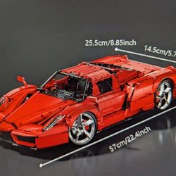 Juego De Bloques De Construcción, Nuevo Enzo Ferrari, 4301 Piezas, Escala 1/8