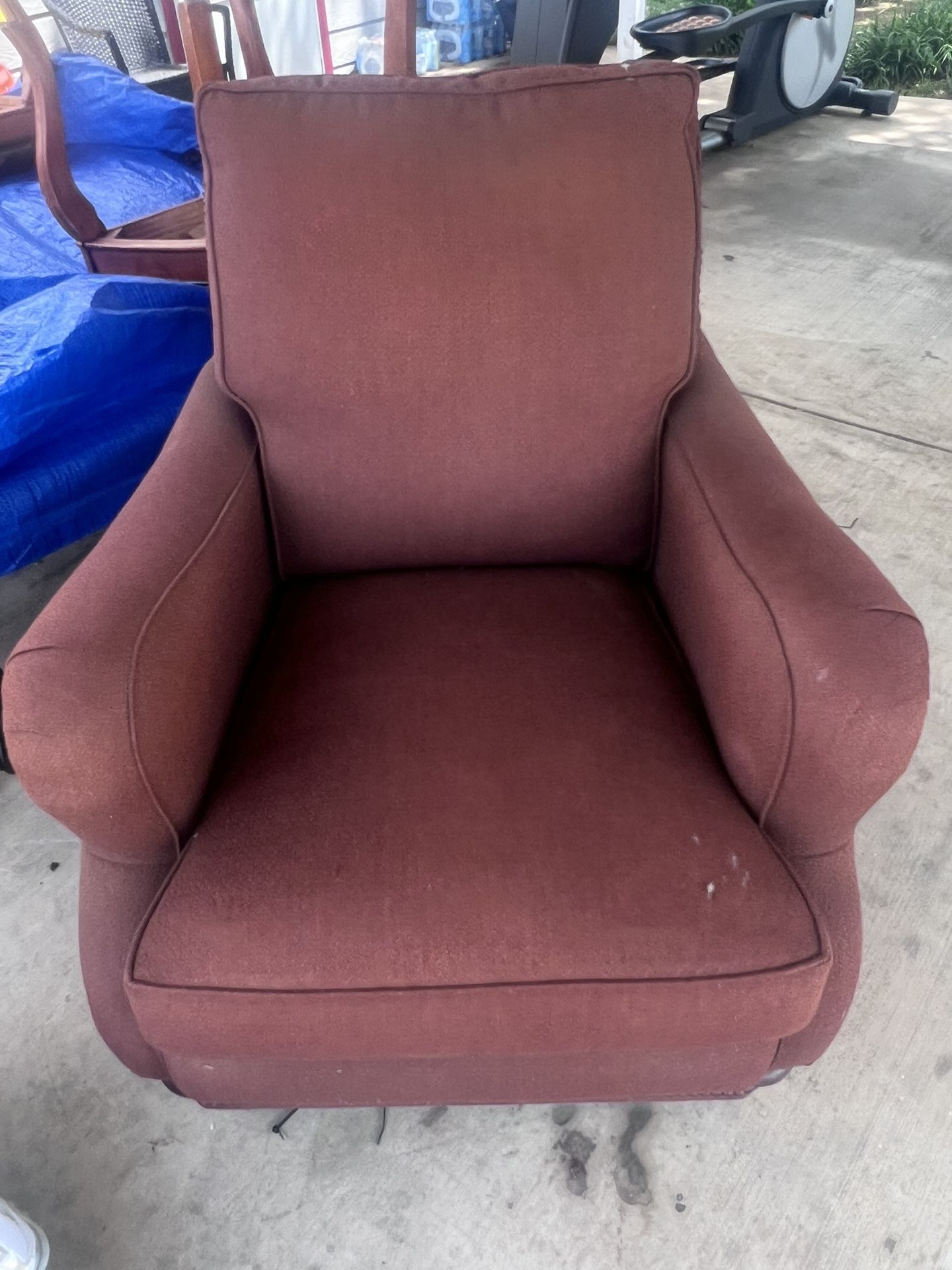 SOFA CHAIR With OTTOMAN 