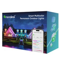 Nanoleaf Matter Smart Multicolor Permanent Outdoor Lights – 100ft