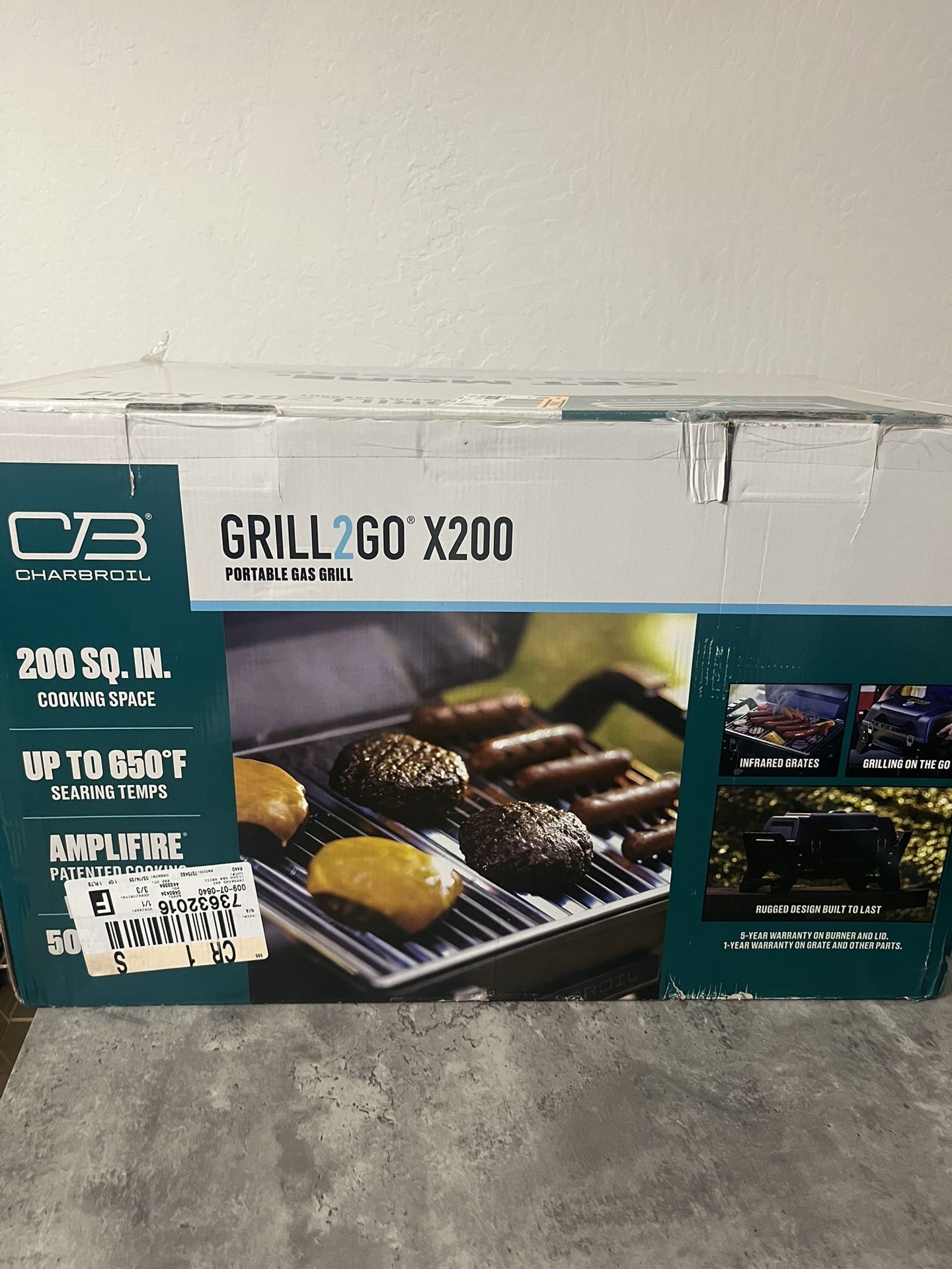 Charbroil® Grill2Go® X200 Portable Gas Grill