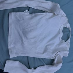 Zara White Open Back Shirt