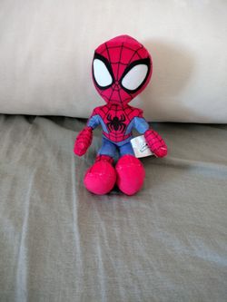 Small Plush Spiderman Character