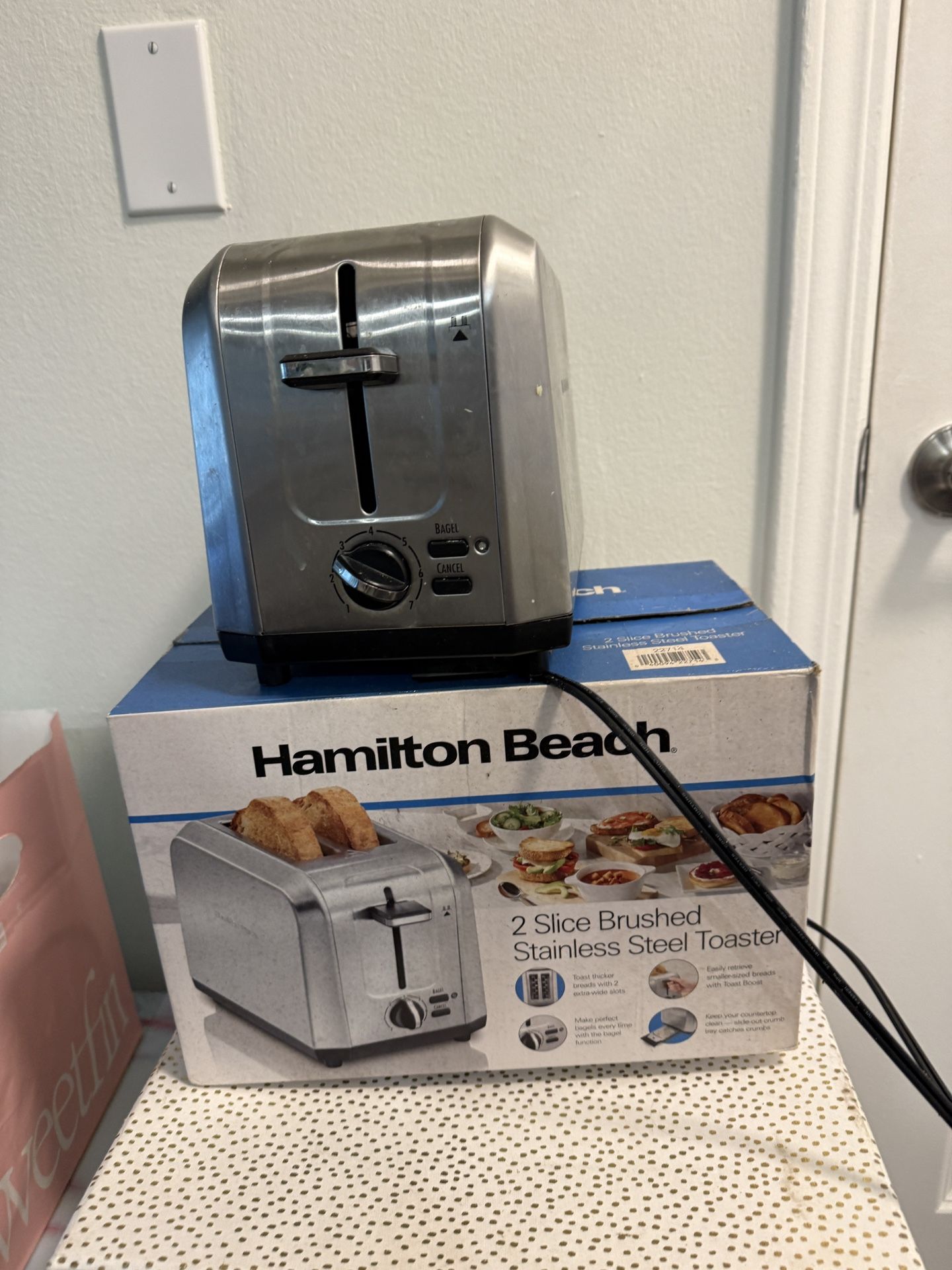 Hamilton Beach Toaster One Rod Bent