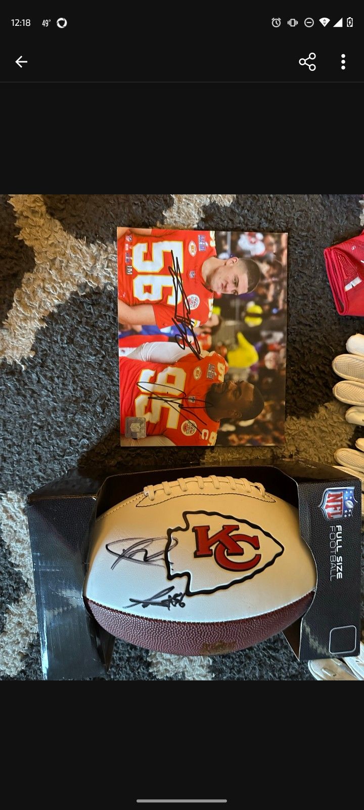 Chris Jones And George Karlaftis Ball And Picture