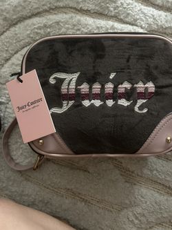 Pink & Brown Juicy Couture Cross Body Bag!𐙚ᥫ᭡