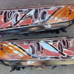 11-15 Kia Optima LED DRL Projector Headlights Luces Focos Micas Faros Faroles Headlamps 