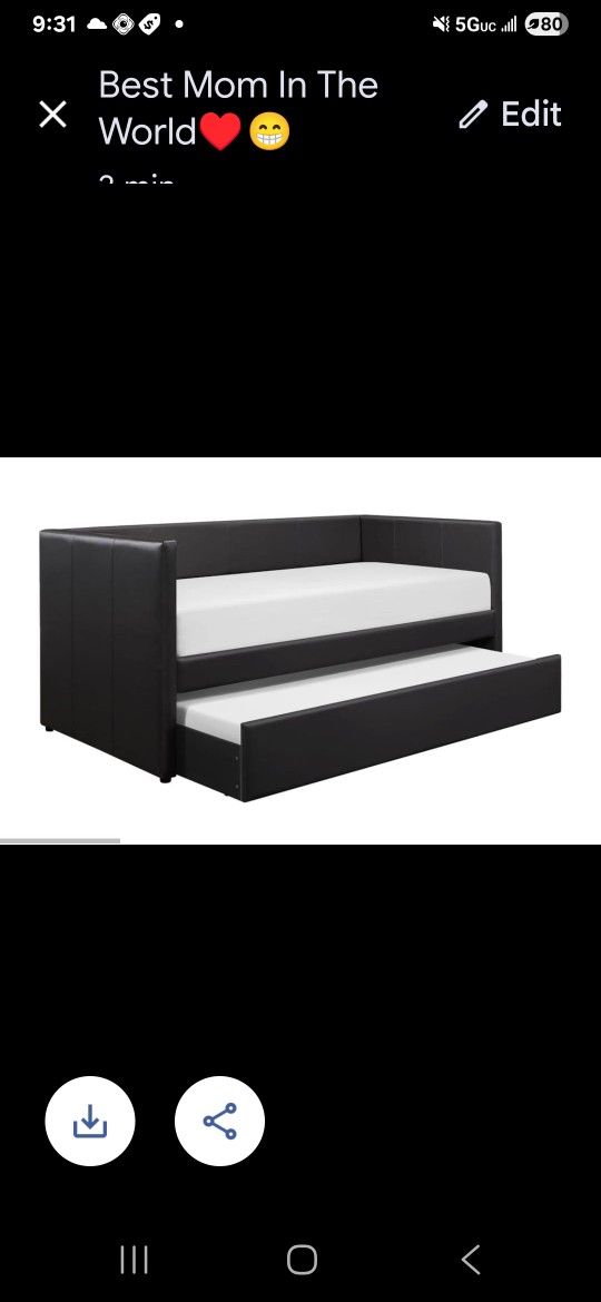 Twin Size Bed