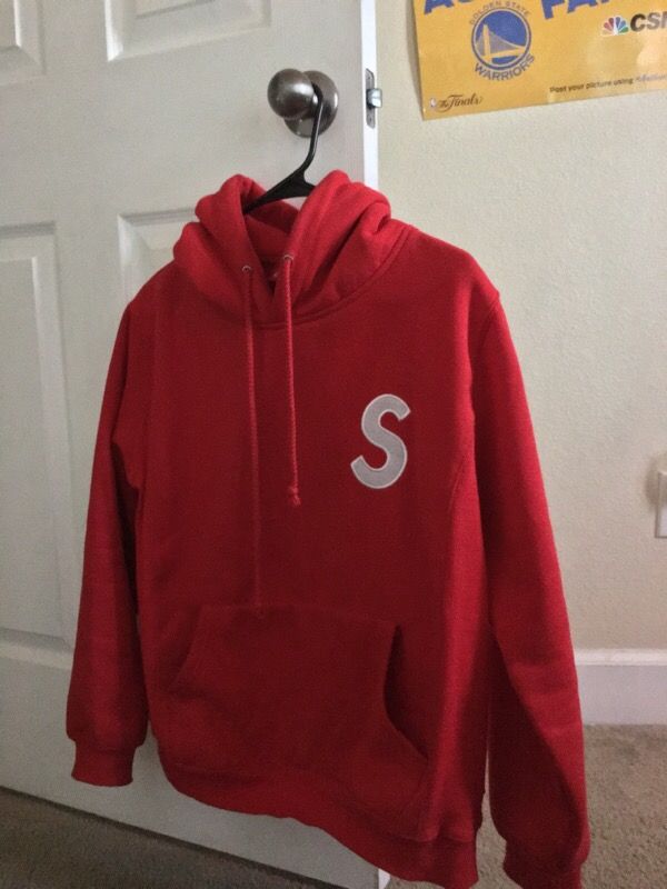 Louis Vuitton Supreme Red Box Logo Hoodie – Savonches