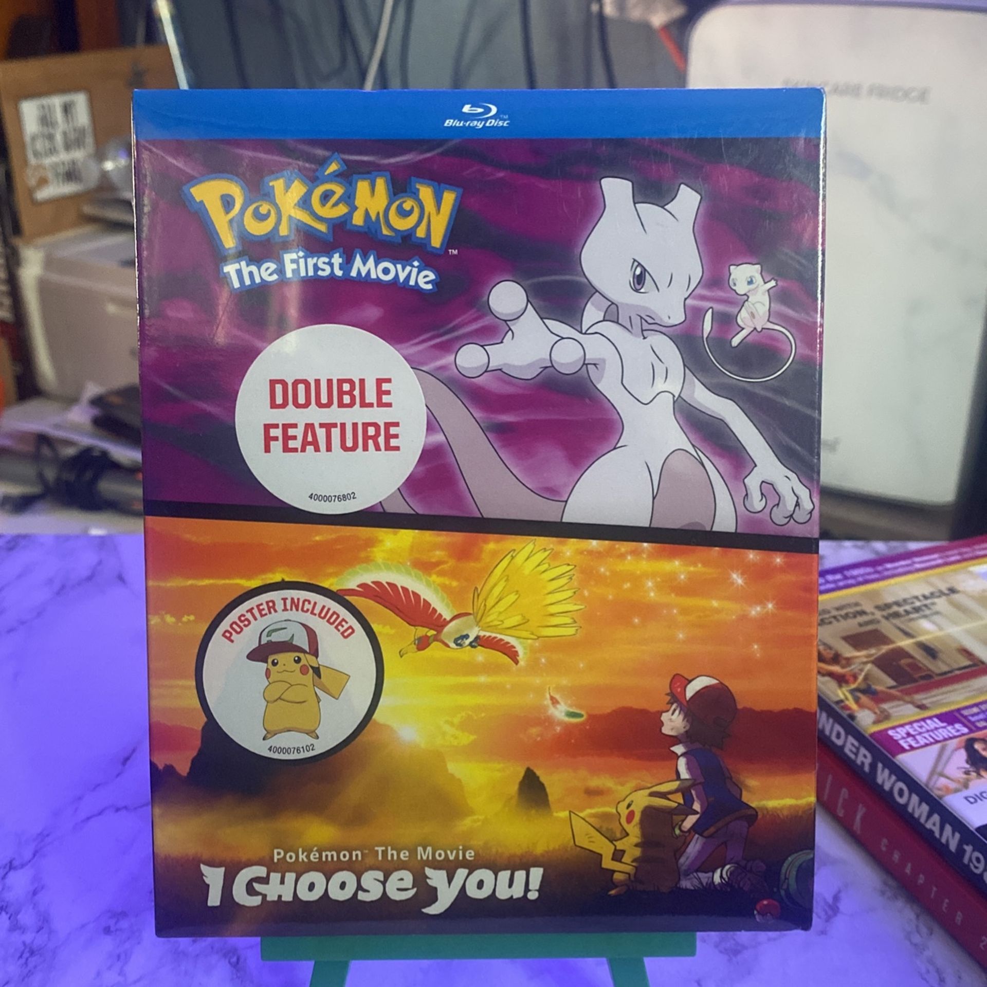 Pokémon (Double Feature) (The First Movie & I Choose You!) Blu-Ray