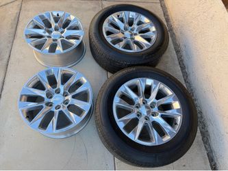Chevy Polished Aluminum Wheels 20x9