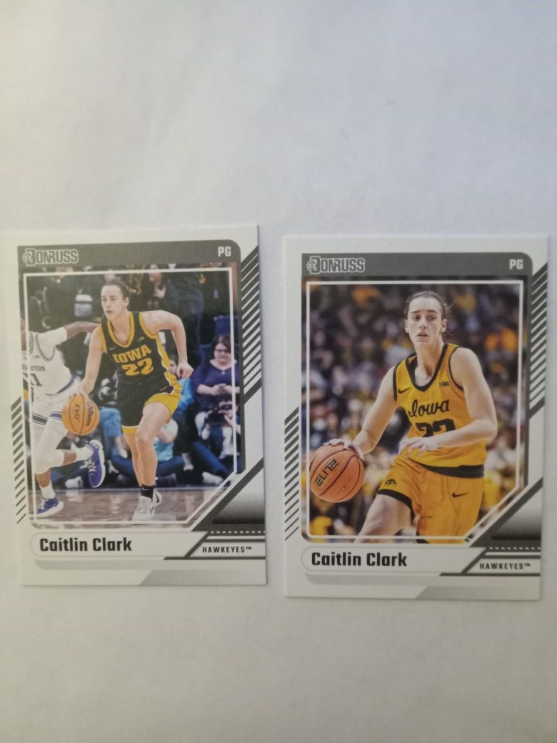 2024 Caitlin Clark Rookie Cards X2