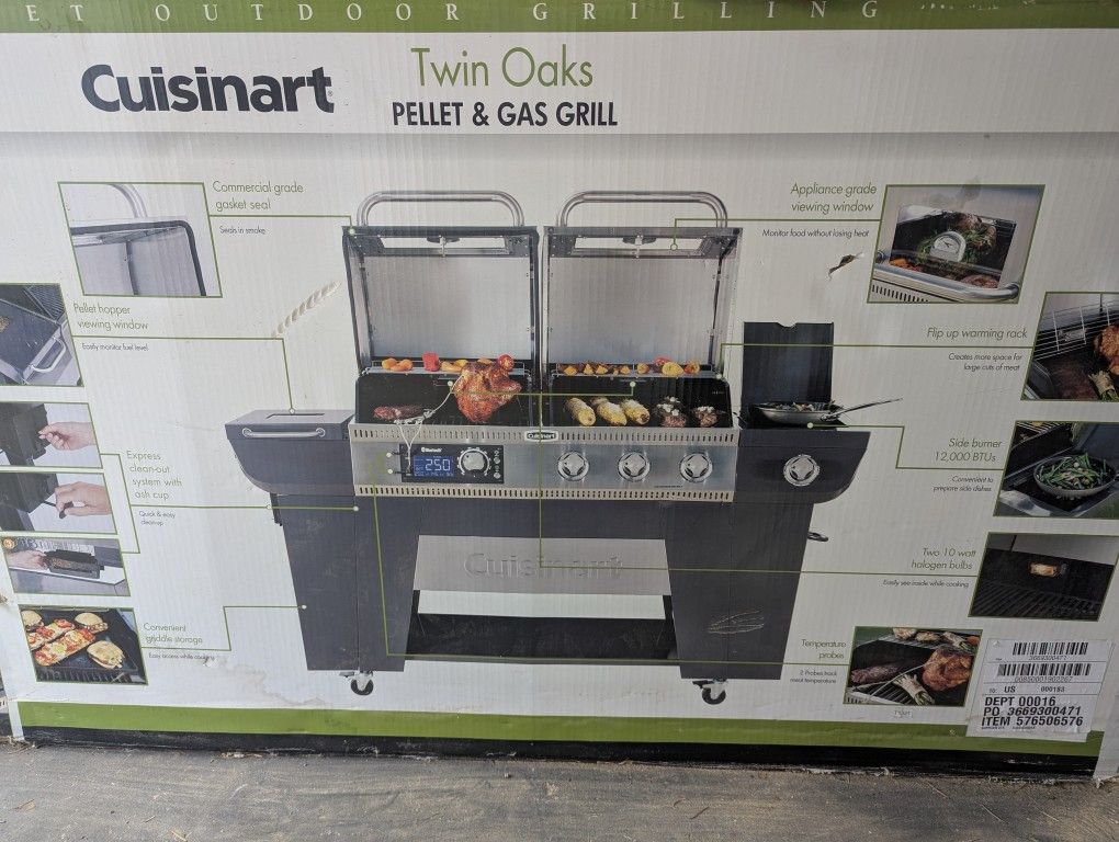 Cuisinart Pellet & Gas Grill