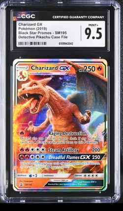 Pokémon Charizard GX sm195 CGC 9.5
