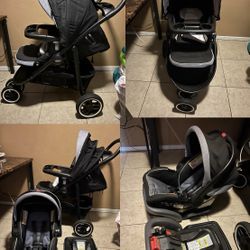 Graco  Travel System: Stroller & Car Seat& Car Seat Base