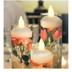 Floating Candles, Flameless Floating LED Tea Lights