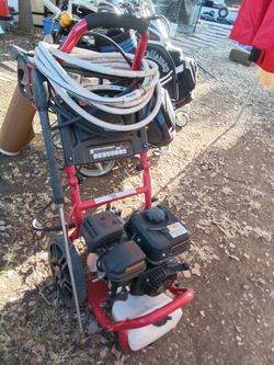 Harbor freight Pressure Washer used 4 times