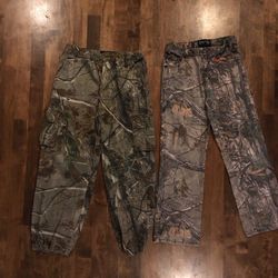 Two Realtree Brand pants (size 10/12 & size 14) Still Available 