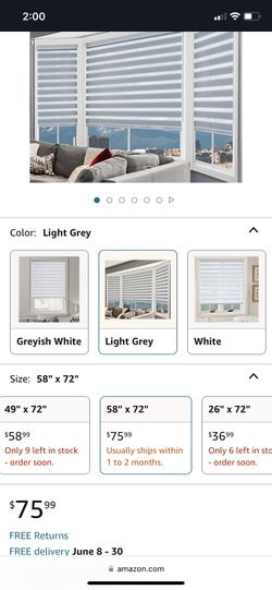 Zebra Curtain 58 By 72 