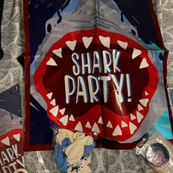 Shark Birthday Party Supplies 