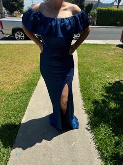 Royal Blue dress