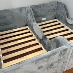 Toddler Bed Grey 