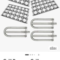 Kalomo Grill Burners Grill Briquette Tray for Alfresco ALX2-30C, ALX2-42C, ALX2-42RFG, ALX2-56, ALX2-56BFG