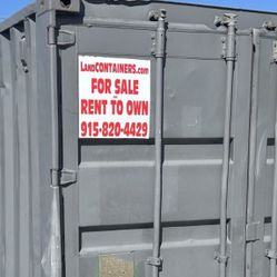 20’ Container Shipping Storage Actual Containers Pictured
