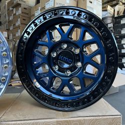17”Kmc 549 Grs Midnight Blue 6x139.7