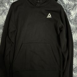 black rebook hoodie