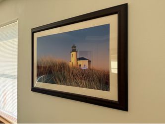 Framed Coastal Lighthouse Fine Art Print