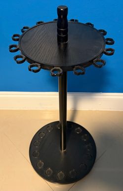 Round Pool Stick Holder Floor Stand