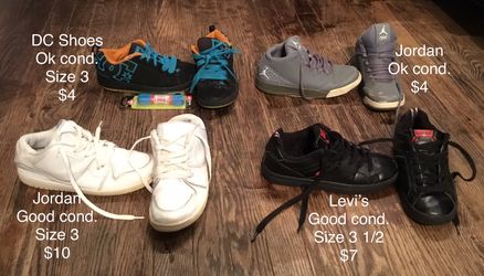 Boy’s Shoes Size 3 & 3 1/2