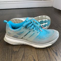 Adidas Solebox x Packer Shoes x Silfra Rift Energy Boost Sneakers Blue Gray 6.5