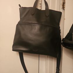 in Mint Con,unisex Foldover Coach Bag Leather