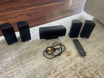 Bach & Odin 5-Speaker Set with Remote & RCA Cable